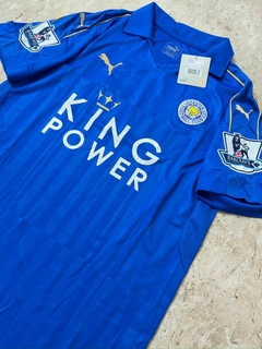 Camisa Puma Leicester City Home 2017 Patch Premier League - comprar online