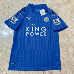 Camisa Puma Leicester City Home 2017 Patch Premier League