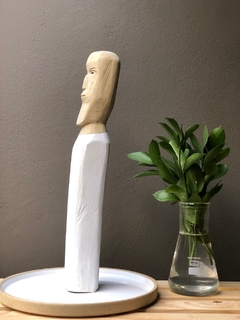 Boneco 40cm em Madeira por Mestre Aberaldo na internet