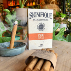 Signifique Incensaria Palo Santo- 9 unidades - comprar online