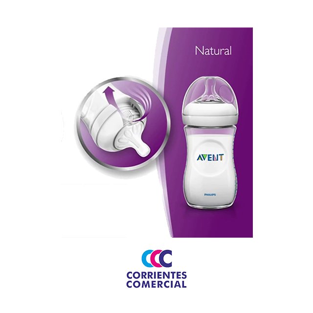 Mamadera Philips Avent Natural Elefante 260 Ml 628/17 - 001 — Universo  Binario