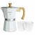 Set cafetera 6 tazas + 2 vasos doble vidrio HUDSON en internet