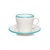 Taza de te con plato 220 CC Serena sky deco (1124888)