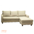 SOFA ESQUINERO LINO COLOR TIZA -EN STOCK!! ENTREGA INMEDIATA- - comprar online