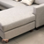 SOFA ESQUINERO LINO COLOR TIZA -EN STOCK!! ENTREGA INMEDIATA- - Ghezan HOME