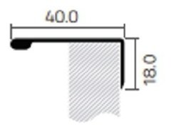 Perfil Manija Mueble Aluminio Class - comprar online