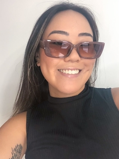 Óculos Kim Rosa Areia - comprar online