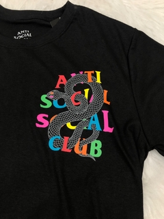 T-Shirt Snake Anti Soial Club - comprar online