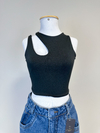 Cropped Creta Preto