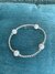 Pulsera plata 925 ajustable (para muñeca de 15 o 16 cm de diámetro )