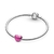 Charm corazon Fuscia - comprar online