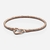 Pulsera rose gold corazón 18 cm