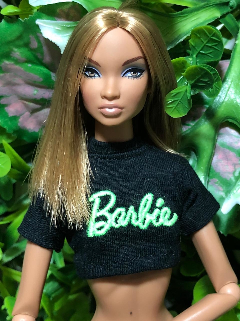 Barbie Roupas e Acessórios Vestido Moleton Verde Top e Saia
