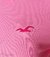 Camisa polo feminina Hollister Fluorpinke - comprar online