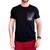 Camiseta masculina Versace Pocket BLK