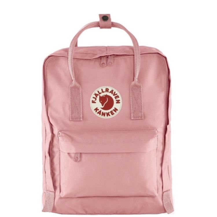 Kanken azul cheap y rosa