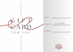 GIFT-TIME CARD - $20,000.-