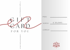 GIFT-TIME CARD - $30,000.-