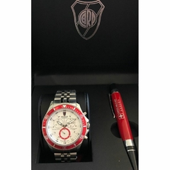 Reloj Swiss Military River Plate Crono + Lapicera Swiss Military - comprar online