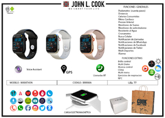 Reloj SmartWatch John L. Cook marathon pink gps - comprar online