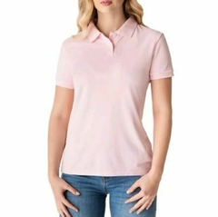 Camisa polo feminina babylook piquet piquê - loja online