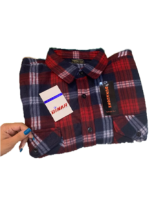 Imagem do Camisa Xadrez De Lã Sintética Varias Cores Para O Frio