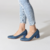 Zapato con Taco Elizabeth Azul en internet