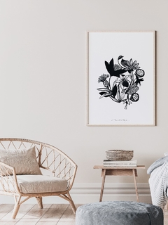 Print Orquídea Gris - comprar online