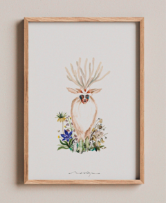 Print Espíritu del Bosque (もののけ姫 Mononoke Hime) - comprar online