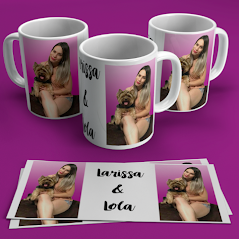 Caneca de Porcelana Preta Personalizada - loja online