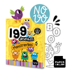 KIT LIVRO 199 DESENHOS PARA COLORIR - MONSTRENGOS + AQUARELA 12 CORES