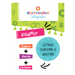 DESENVOLVE CALIGRAFIA o ALFABETO - comprar online