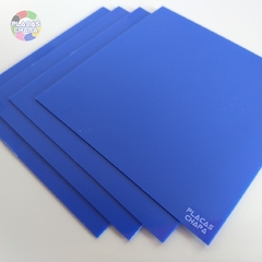 Placa PS Poliestireno Azul 1mm X 50cm X 50cm (a unidade) na internet