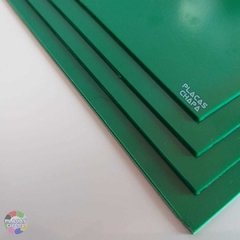 Placa PS Poliestireno Verde 1mm X 50cm X 50cm (a unidade) na internet