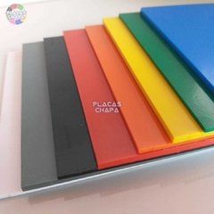 Placa PS Poliestireno Colorida 3mm X 100cm X 65cm (a unidade) na internet