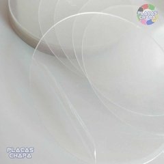 Placa Folha PETG Cristal Transparente 0.50mm X 100cm X 50cm (a unidade) - loja online