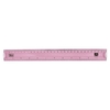 Régua Flexível - 30cm Rosa - comprar online