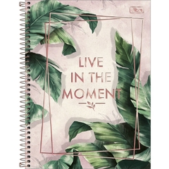 Caderno Naturalis Live In The Moment Folha