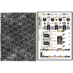 Caderno Preto e Branco Galhos - comprar online