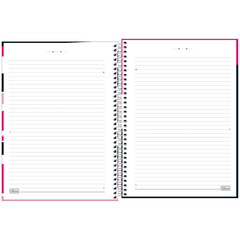 Caderno Love Pink Linhas - Memorie Papelaria