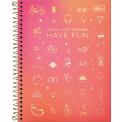 Caderno Doodles Girls Just Wanna Have Fun