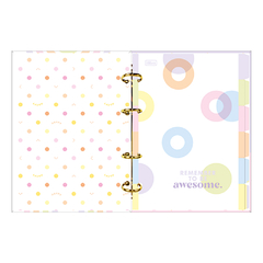 Caderno Argolado Colegial Happy 160 Folhas - comprar online