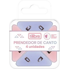 Prendedor para papel de canto