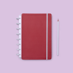 Caderno Inteligente Vermelho Cereja