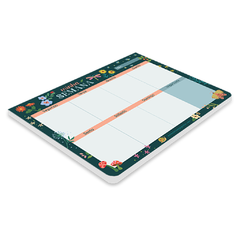 Bloco Planner Semanal Jardim Encantado - comprar online