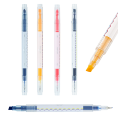 Kit Marca Texto Duo Neon - com Fineliner - comprar online