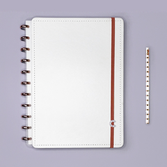 Caderno Inteligente All White - Memorie Papelaria