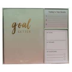 Kit Caderno e Bloco de Notas - Memorie Papelaria