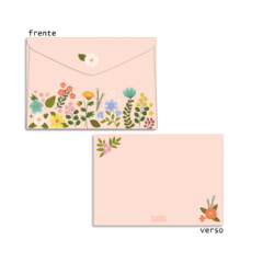 Papel de Carta Flores - comprar online