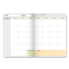 Caderno Planner Permanente Mensal Cítrico - comprar online